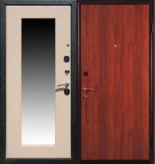 Входная металлическая дверь ламинат + МДФ (ПВХ) СП058